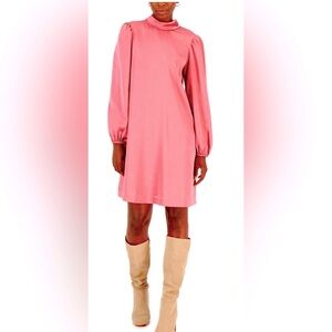 INC International Concepts Pink Long Sleeve Dress